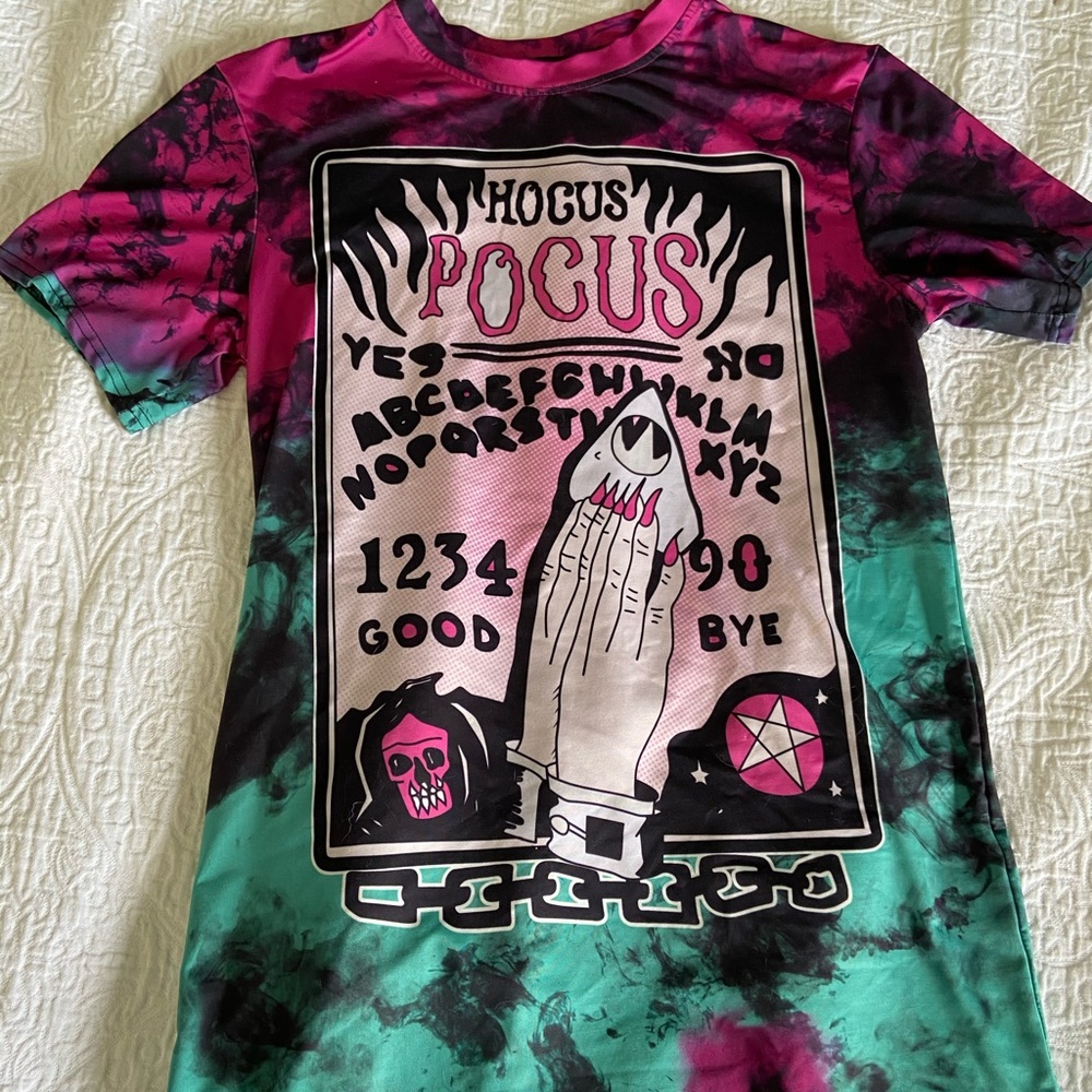 Tie dye witchy top